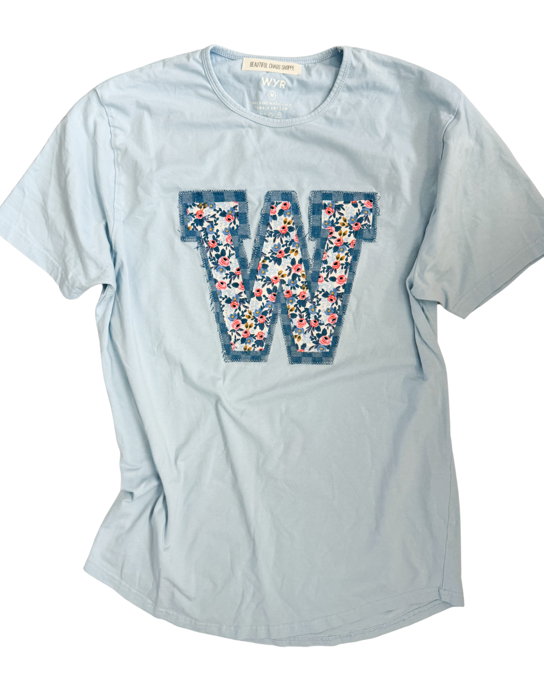 Checkered Floral W, Size M