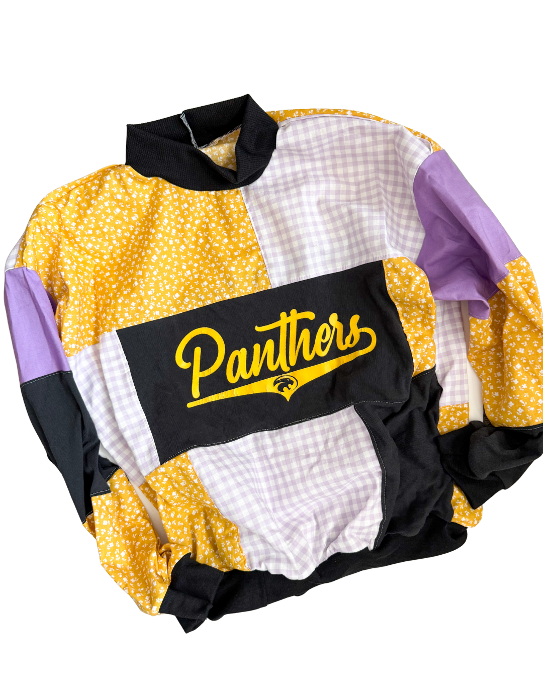 Panthers Quilted Sweatshirt, Size L/XL