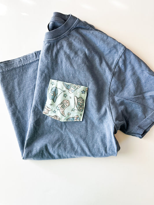 Yee Haw Legacy Ranch Pocket Tee