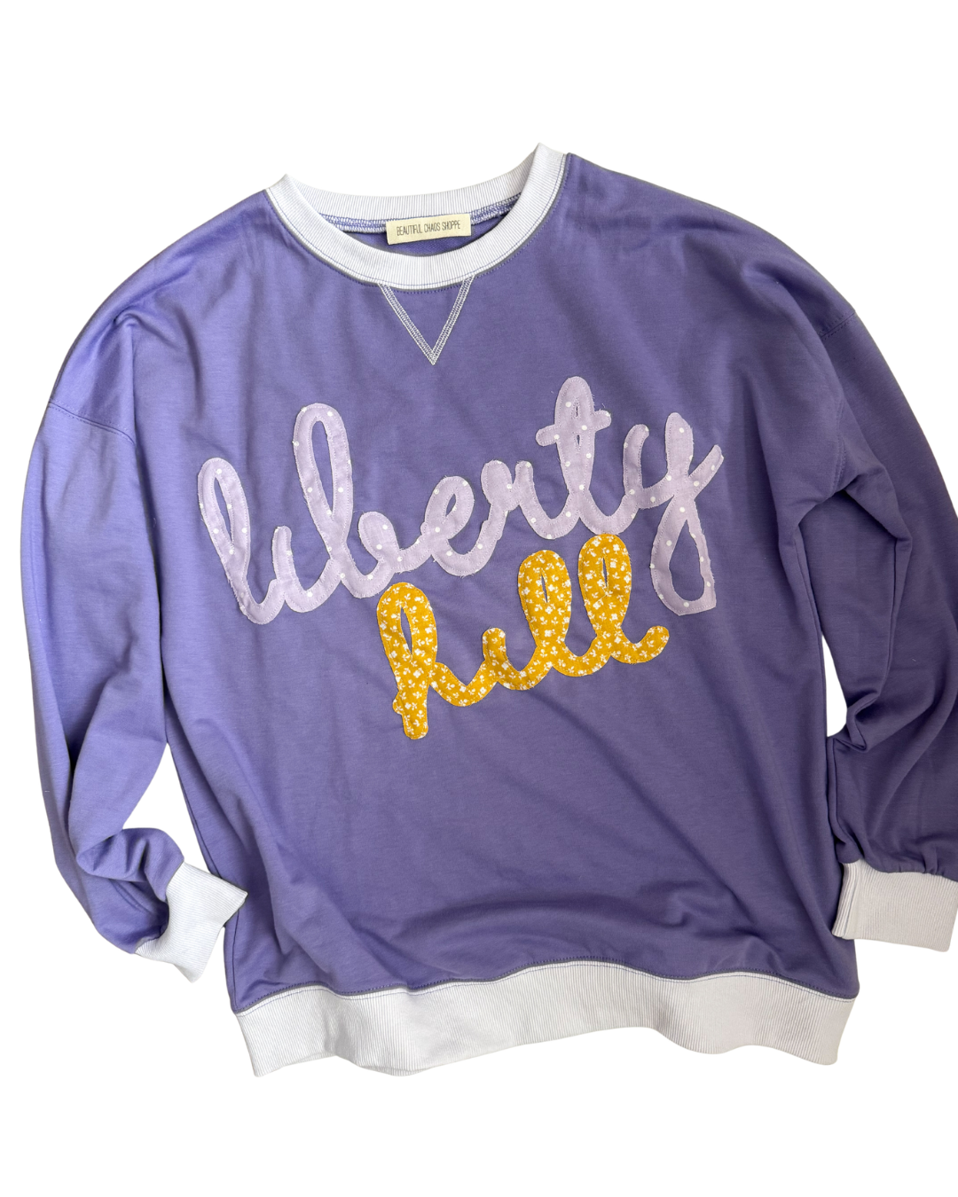 Liberty Hill Cuffed Sweatshirt, Size L/XL