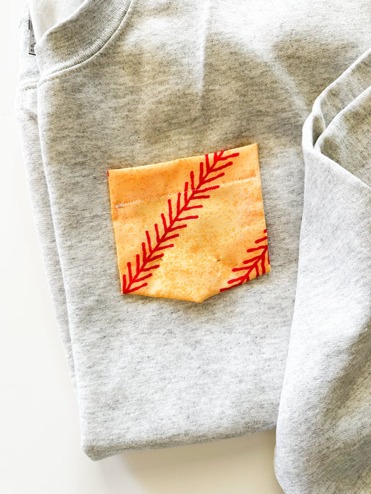 Softball Pocket Sweatshirt