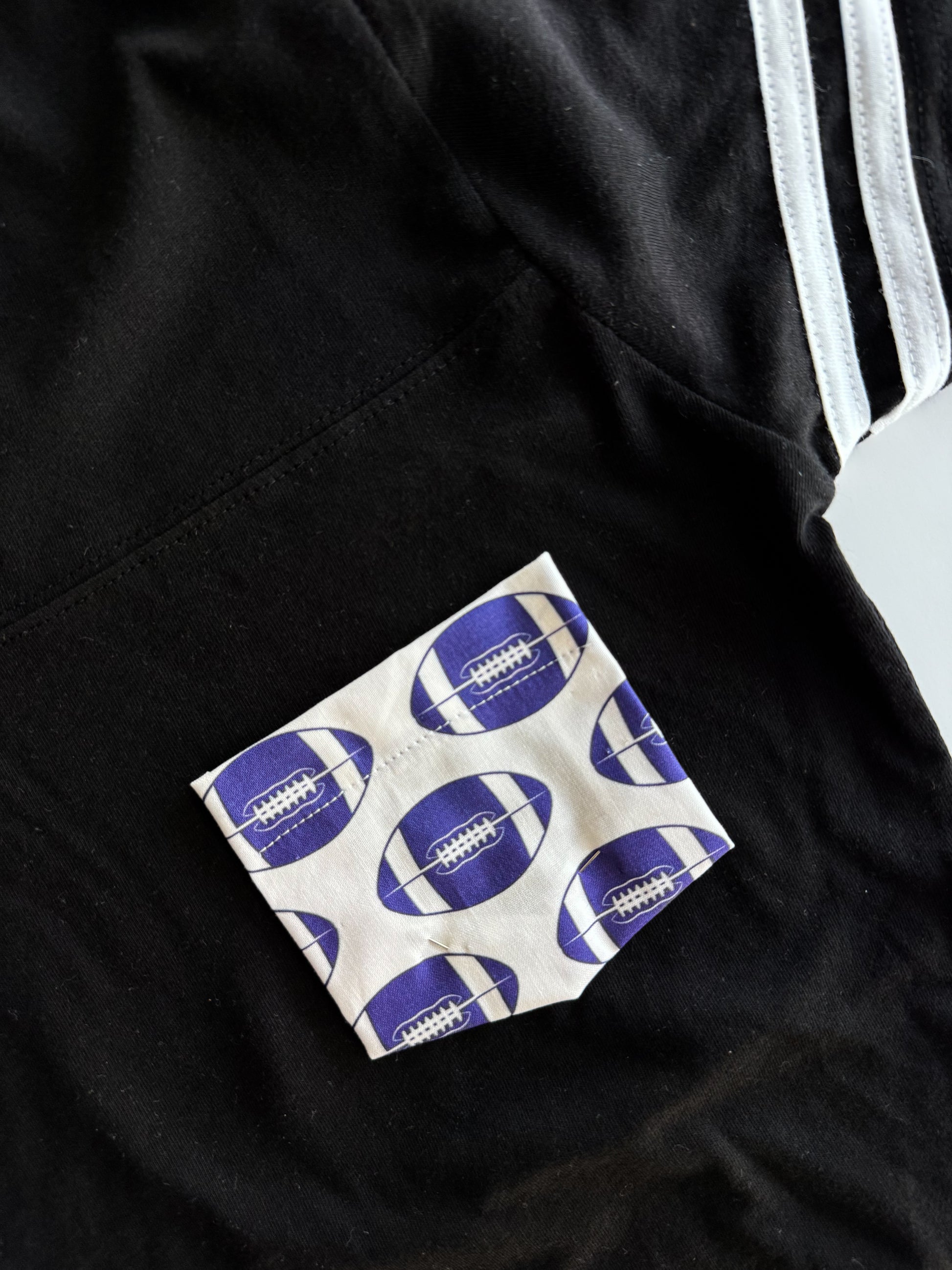 Football Pocket Tee | School Spirit Pocket Tee