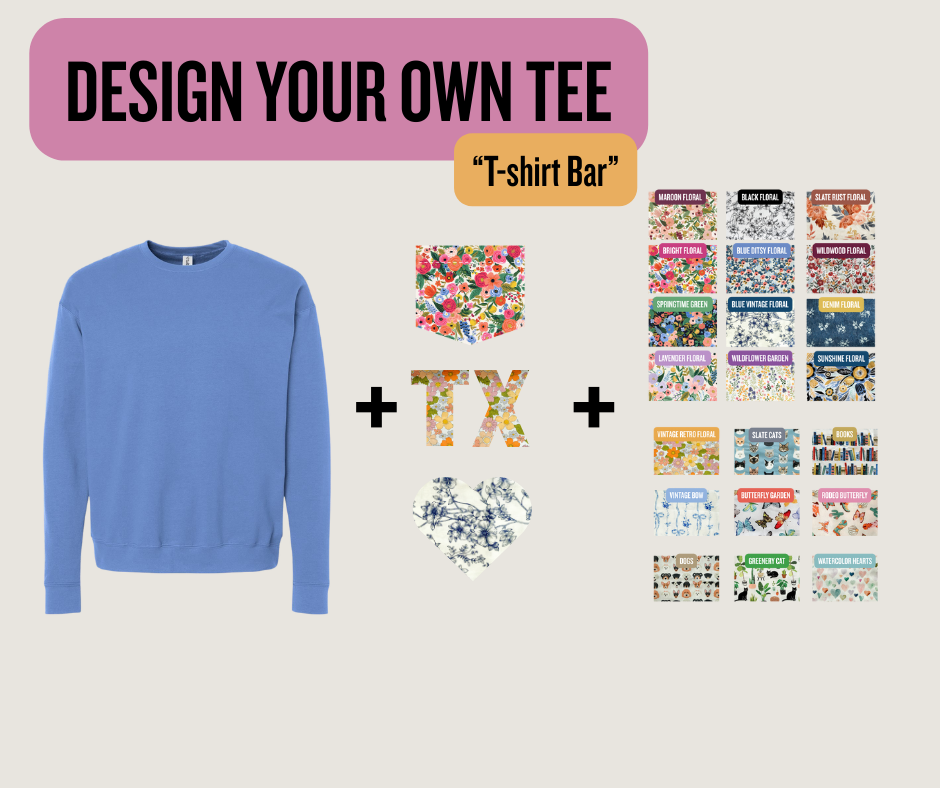 Design your Own Tee/Sweatshirt