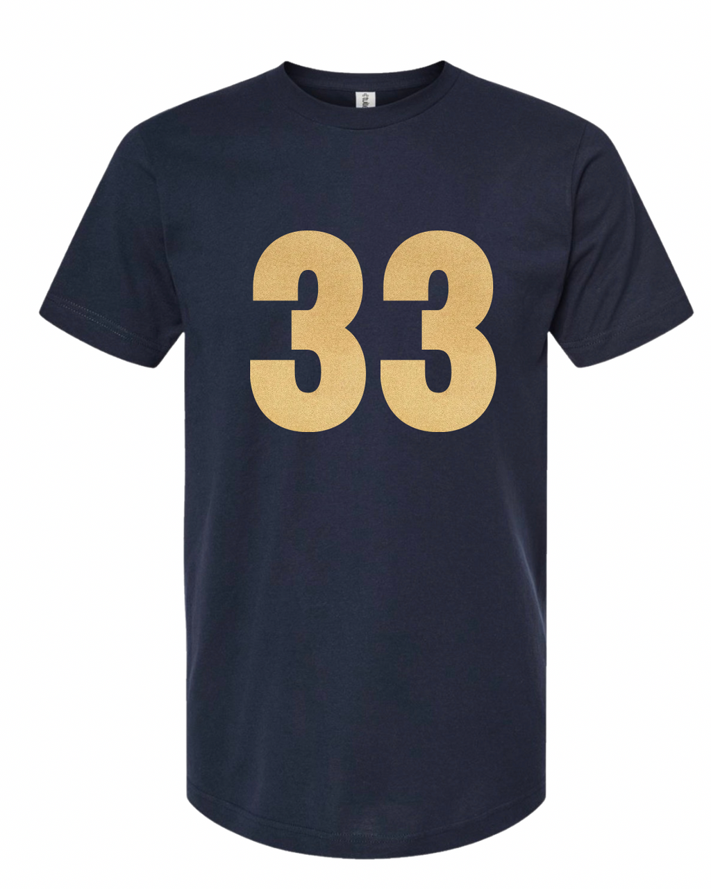 Navy GOLD OUT Tee