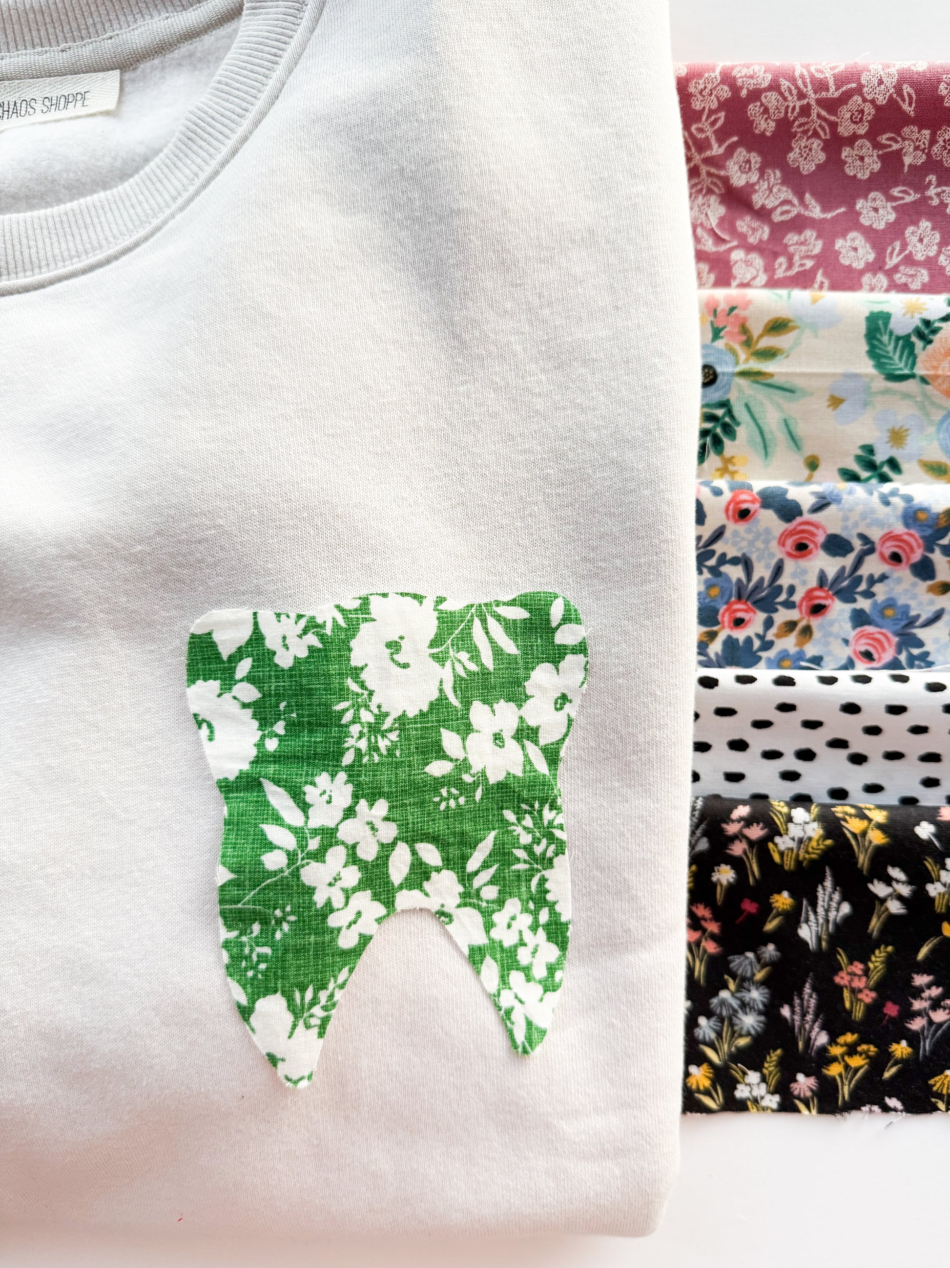 Design Your Own Tooth Sweatshirt