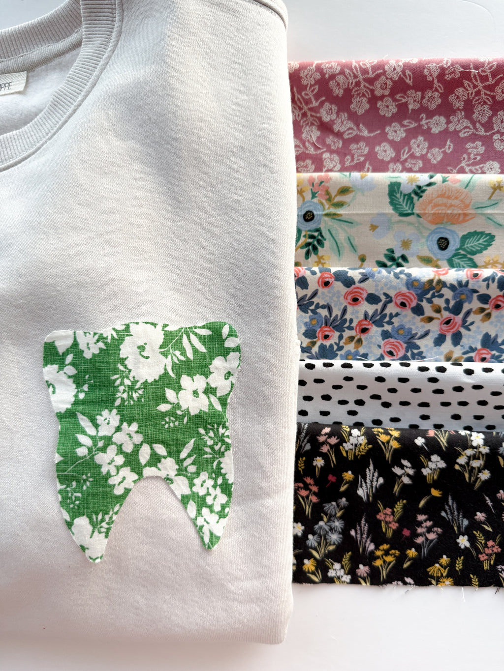 Design Your Own Tooth Sweatshirt