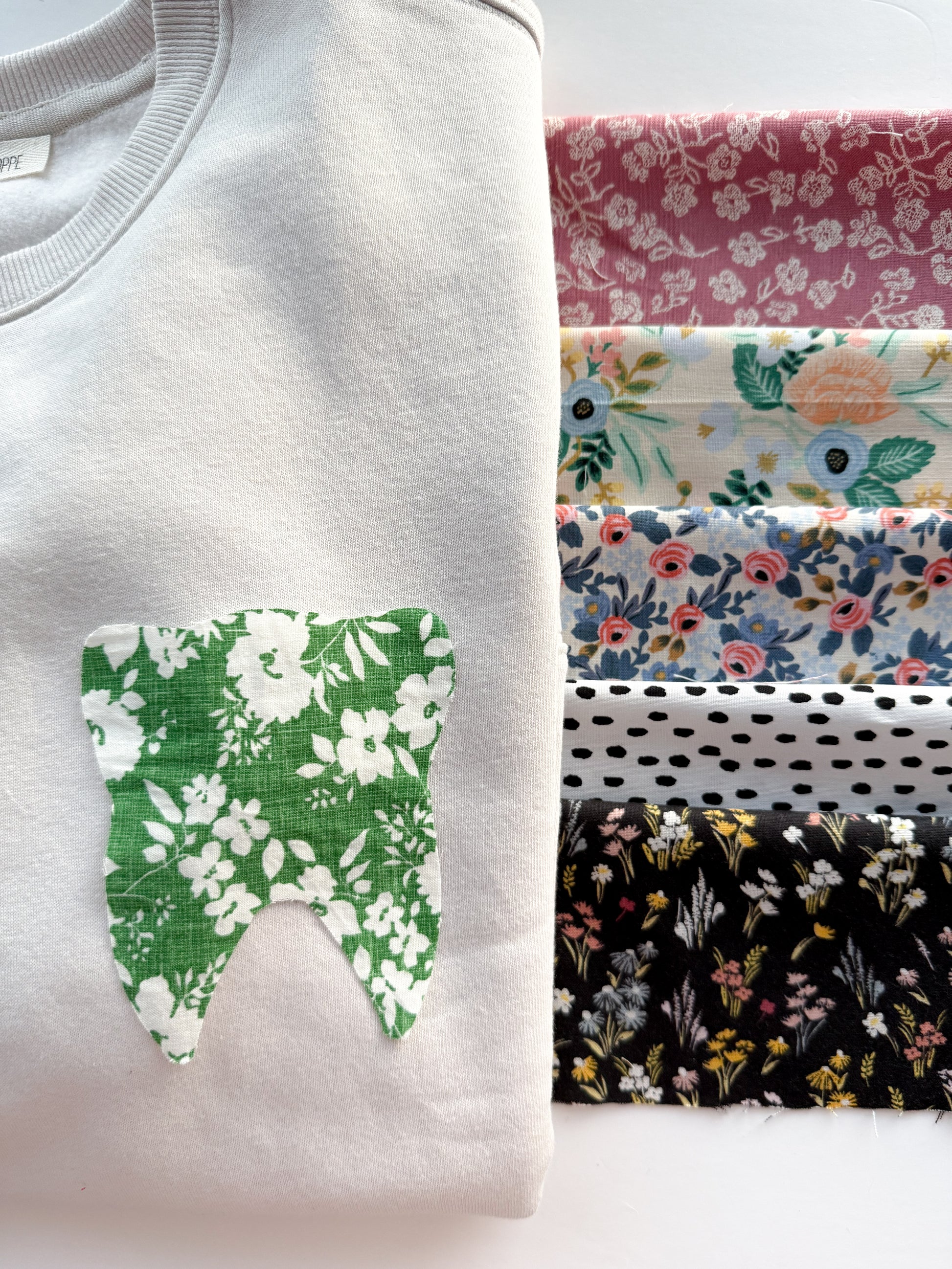 Design Your Own Tooth Sweatshirt