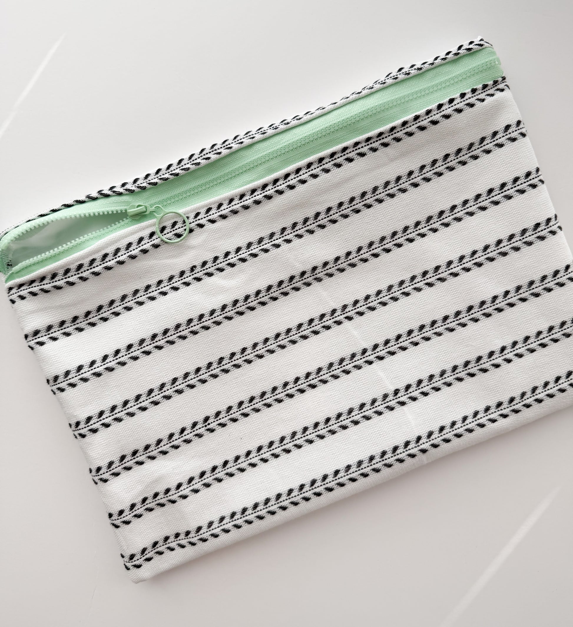 Black Mint Floral Wetbag