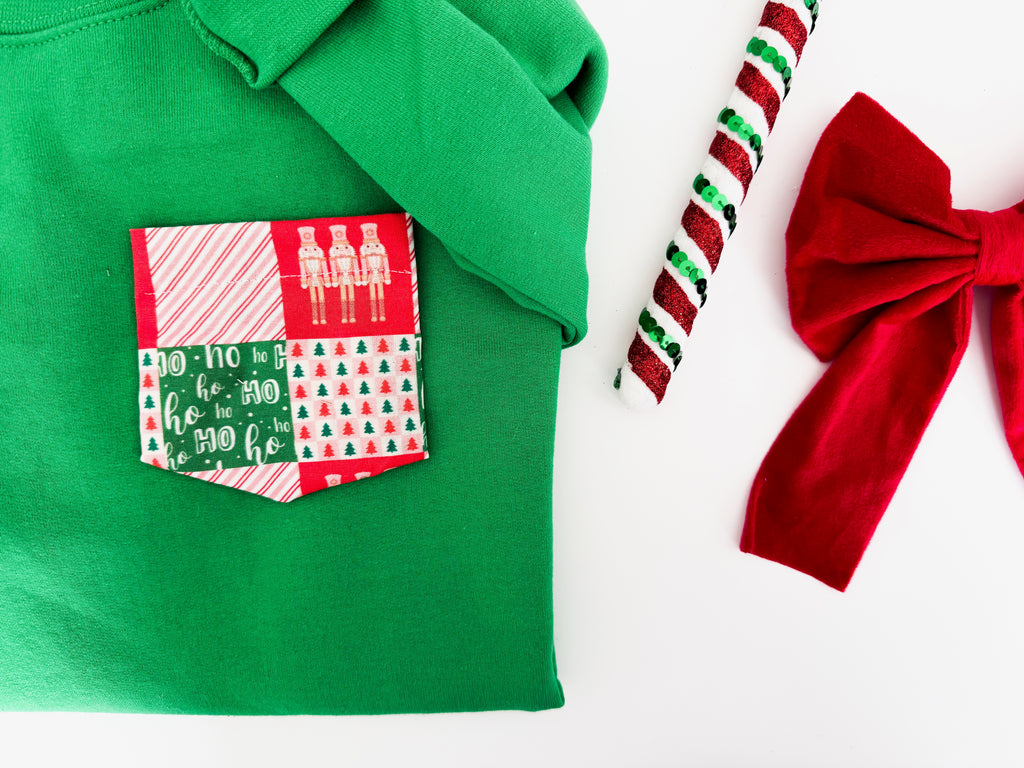 Holiday Pocket Sweatshirt