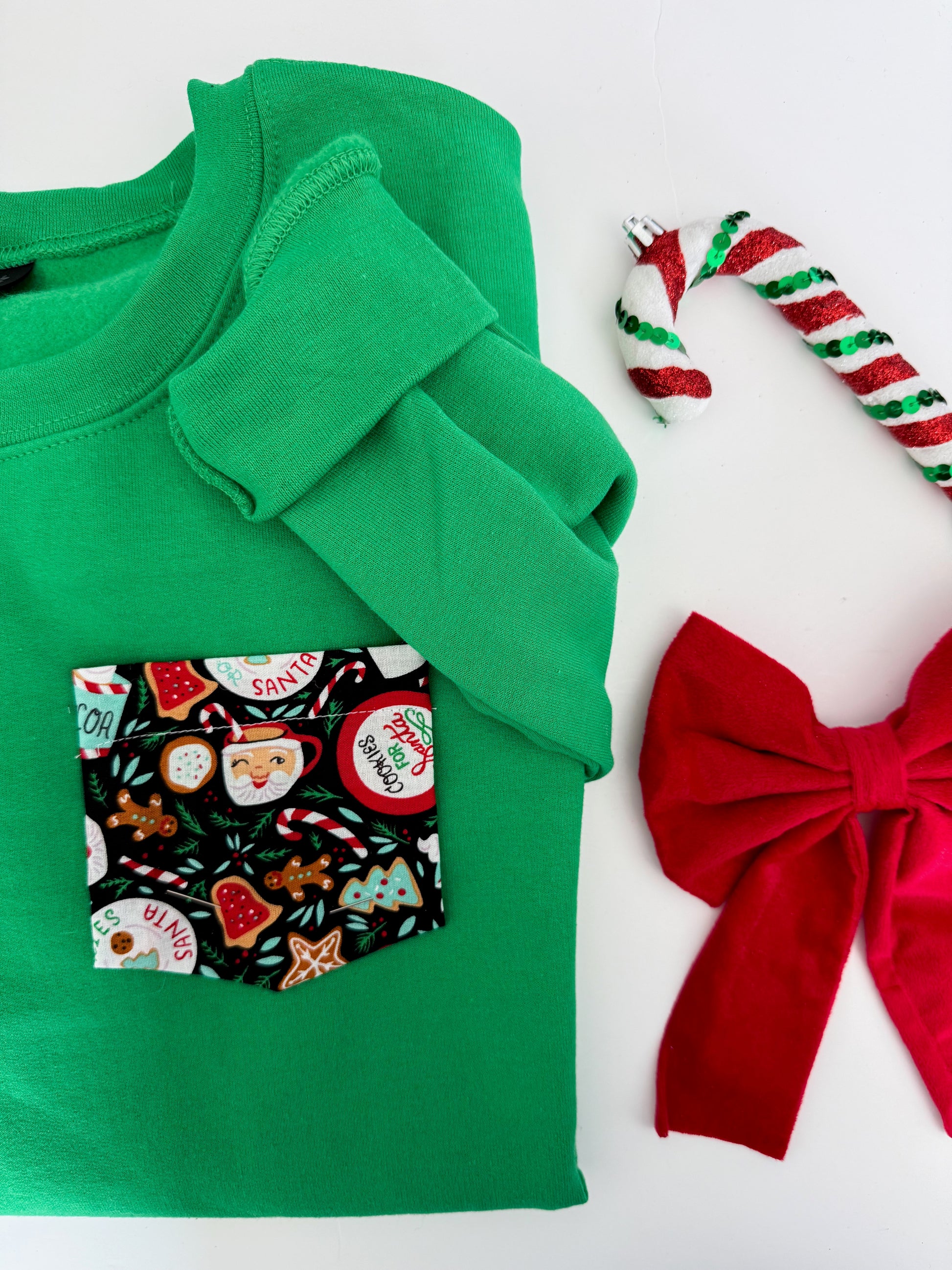 Holiday Pocket Sweatshirt