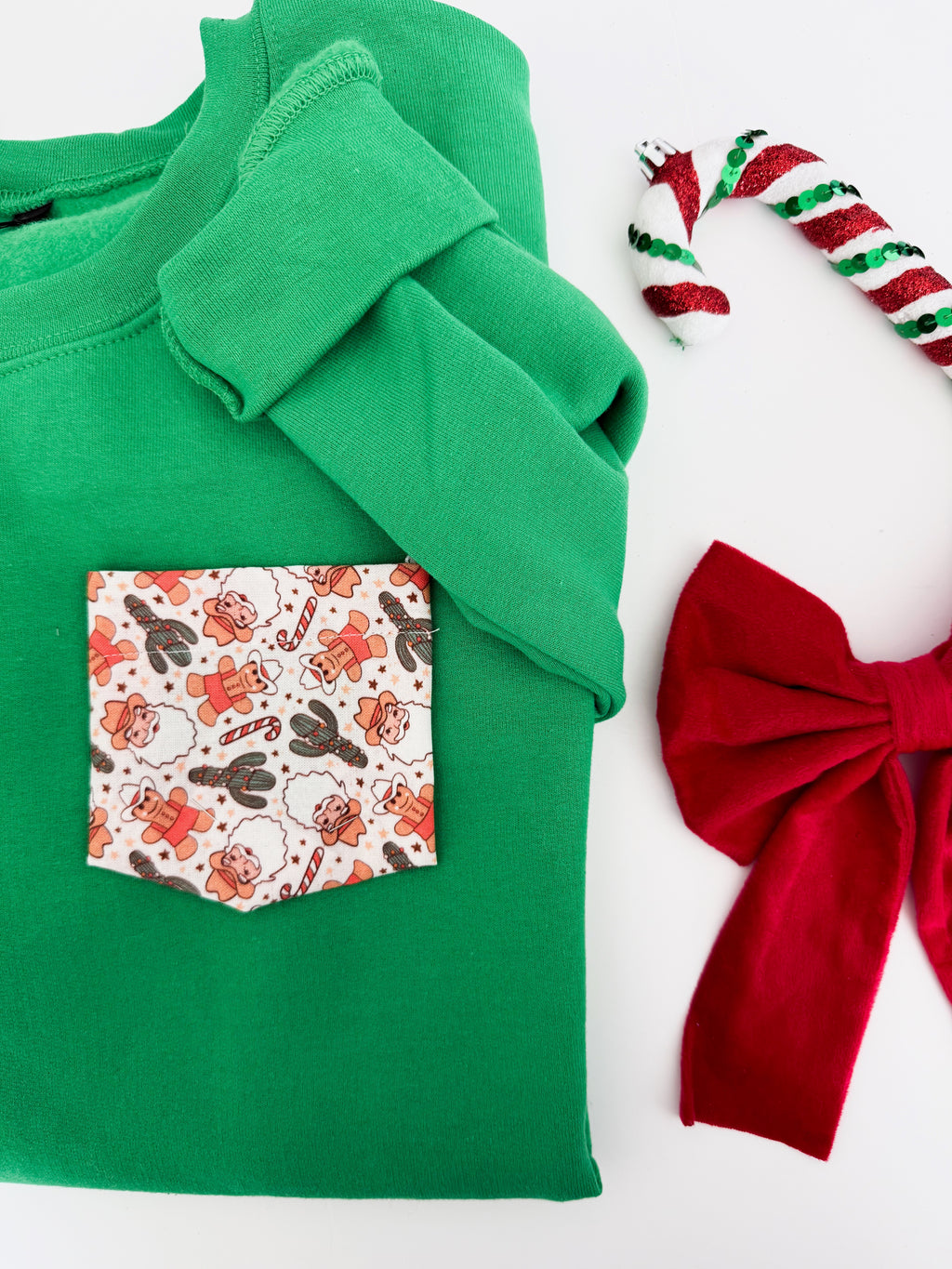 Holiday Pocket Sweatshirt