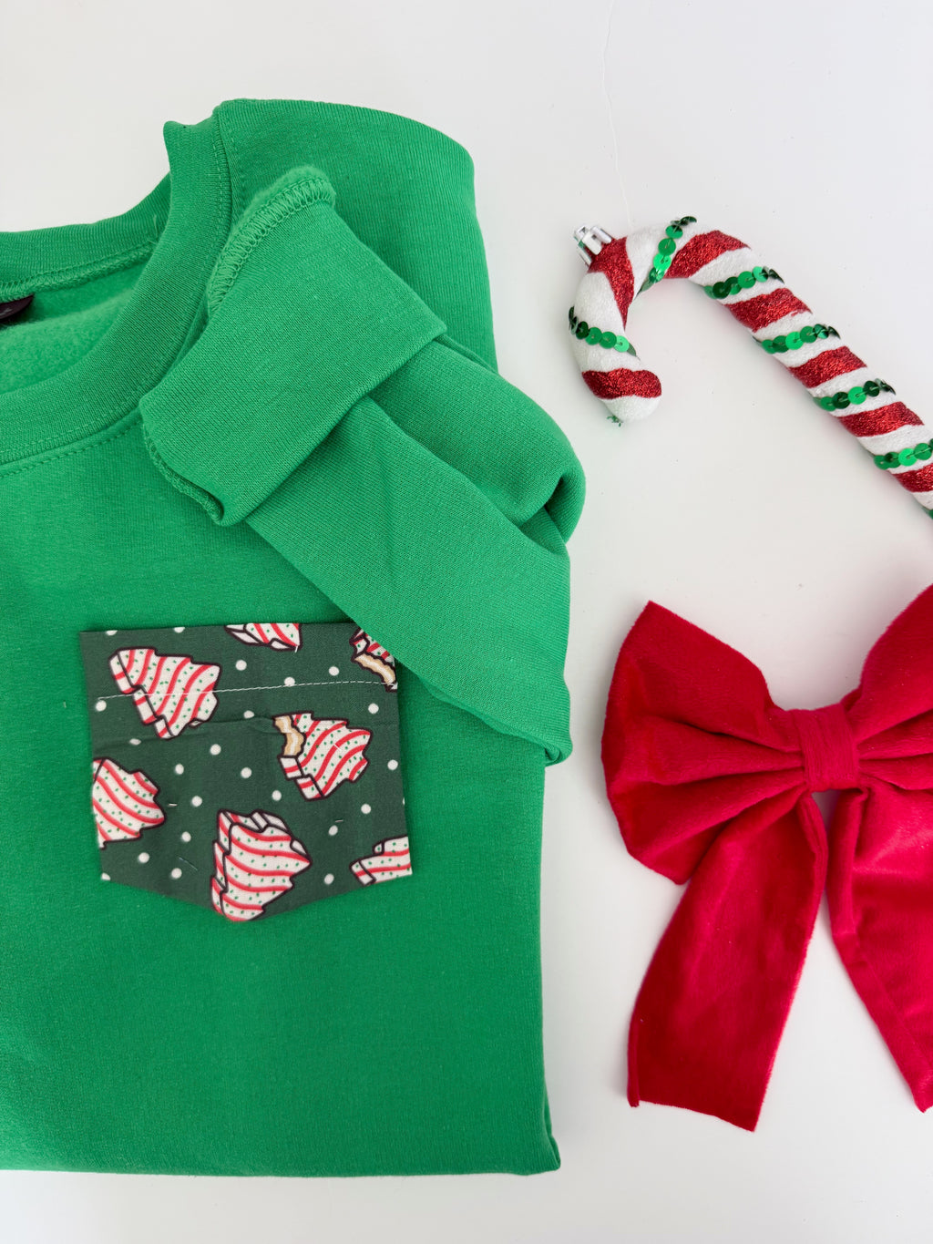 Holiday Pocket Sweatshirt