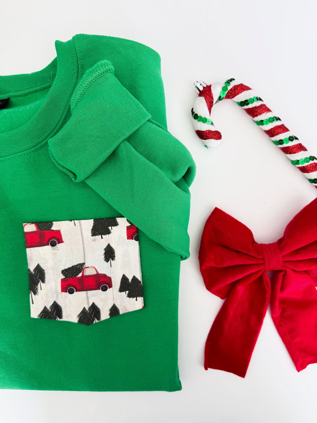 Holiday Pocket Sweatshirt
