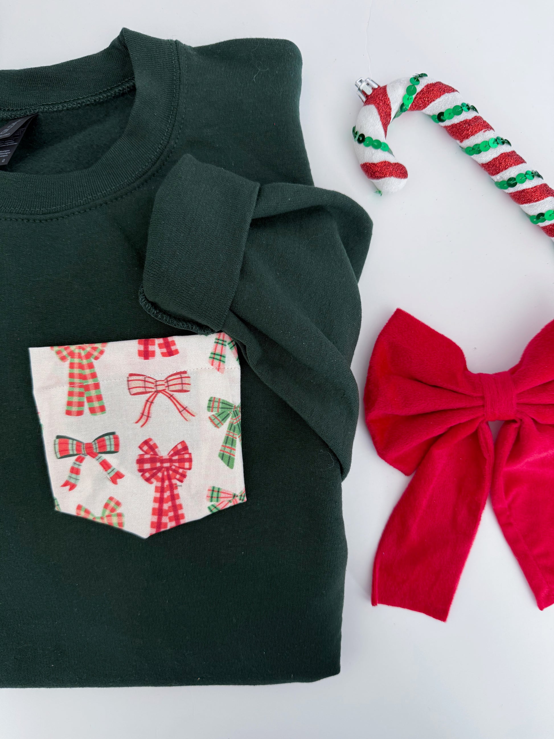 Holiday Pocket Sweatshirt