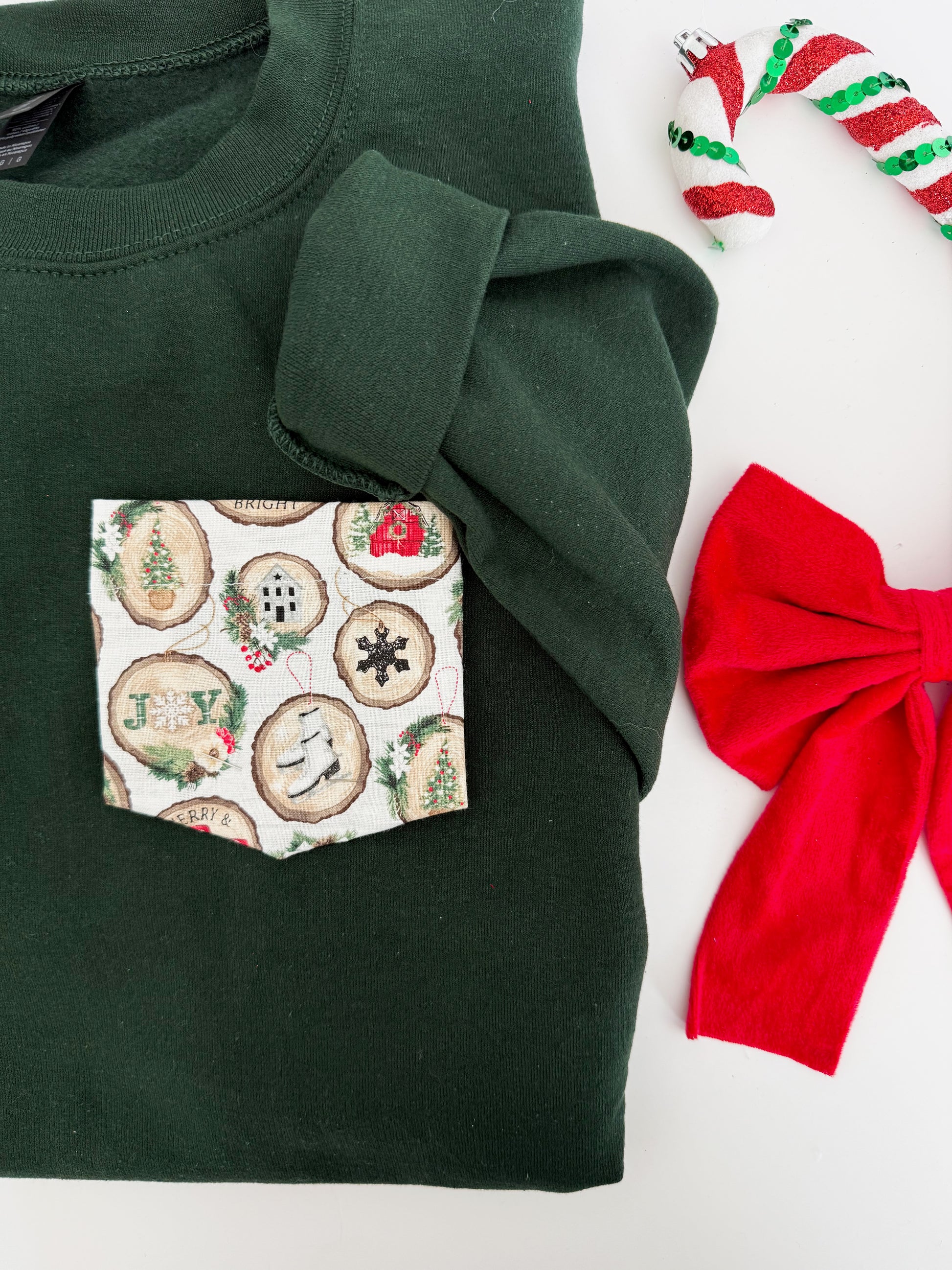 Holiday Pocket Sweatshirt