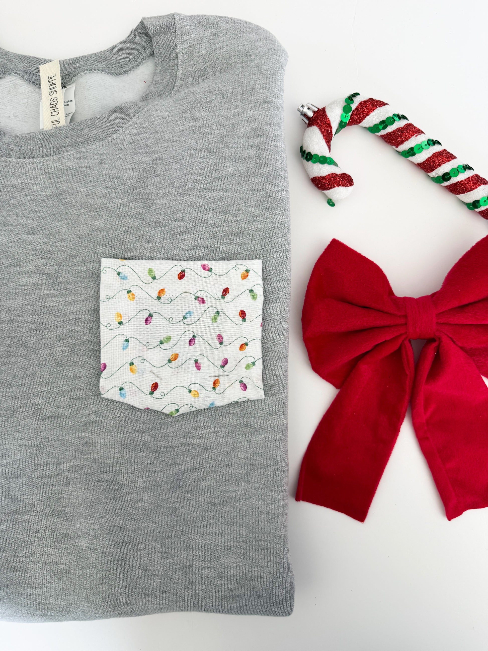 Holiday Pocket Sweatshirt