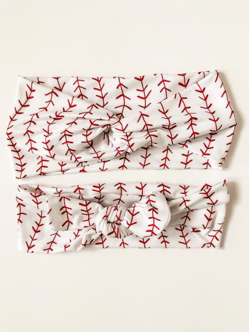 Baseball Print Headband