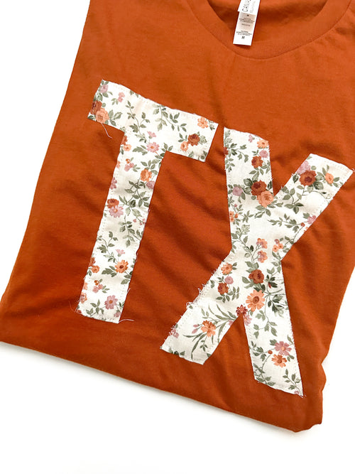 Floral TX T-shirt **benefiting Convoy of Hope** | Adult & Child