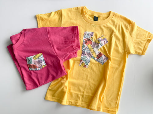 Kindergarten Ruler Shirt | Pocket or "K"