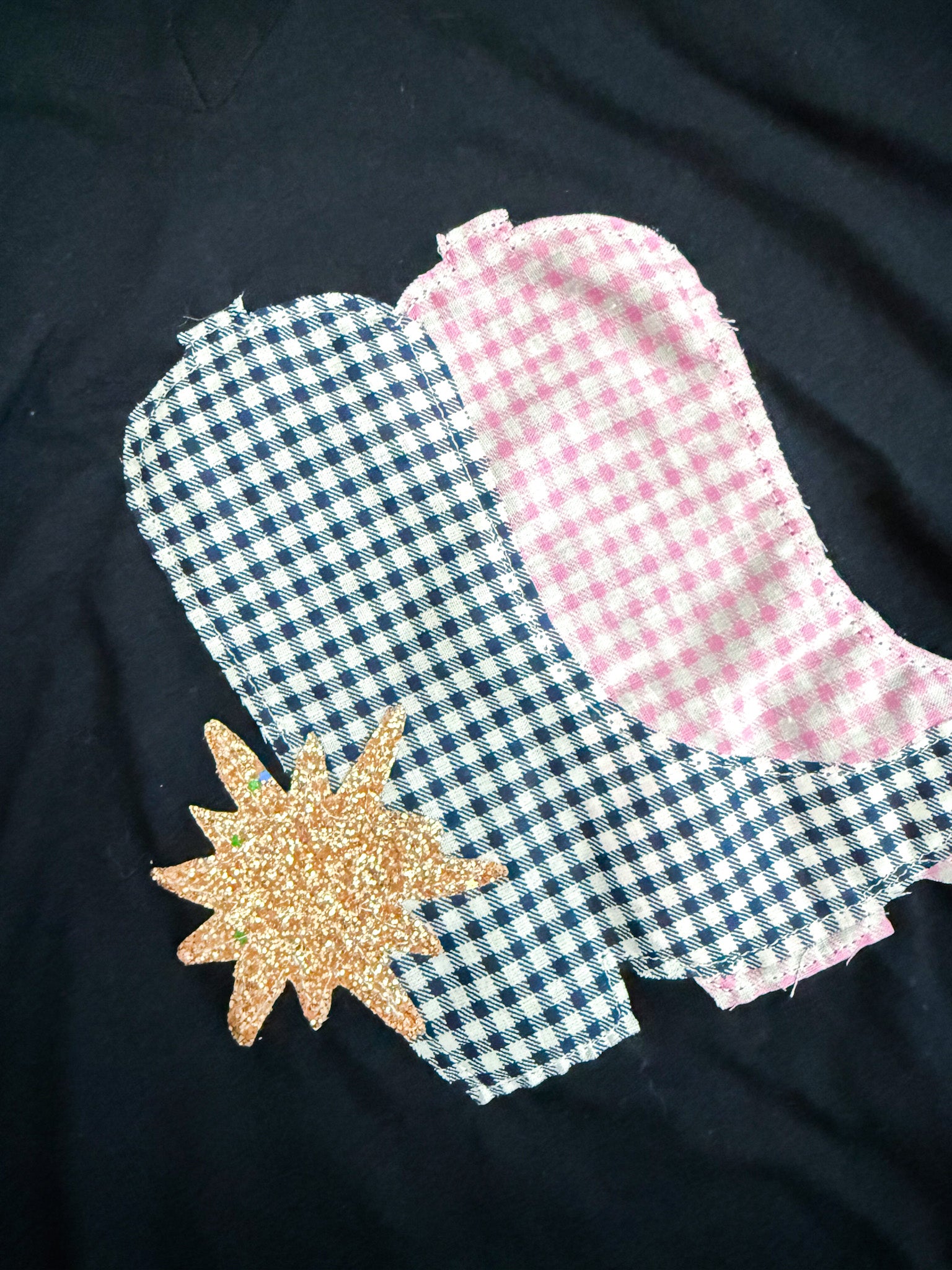 Shimmer Cowboy Boot Wrangler Tee