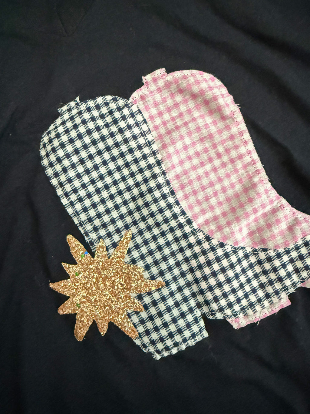 Shimmer Cowboy Boot Wrangler Tee