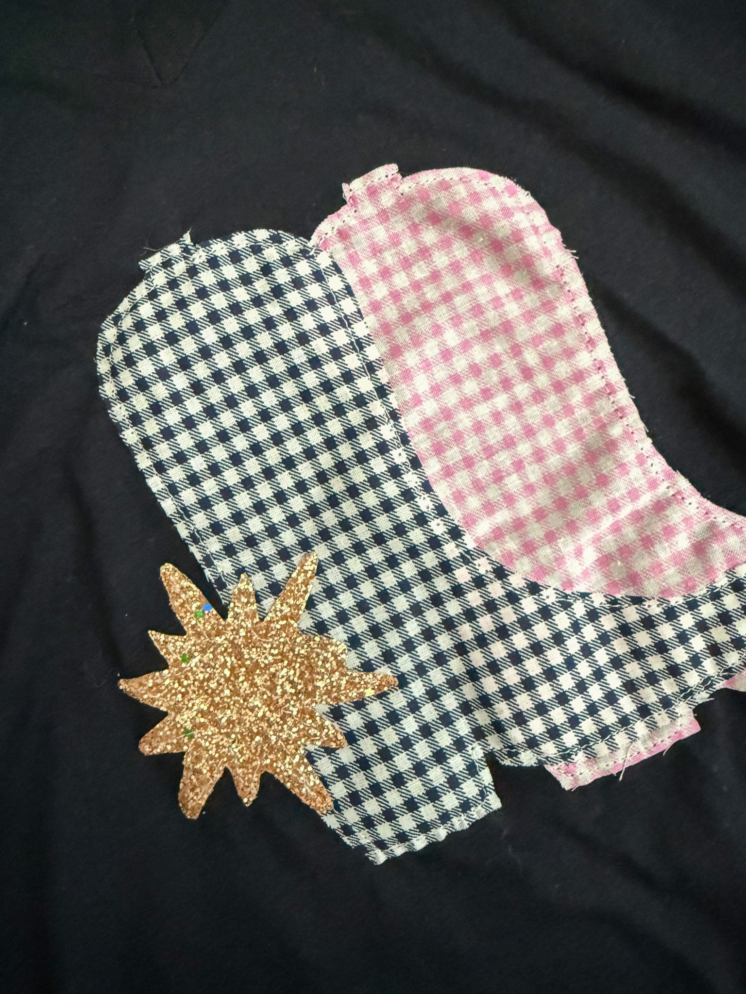 Shimmer Cowboy Boot Wrangler Tee